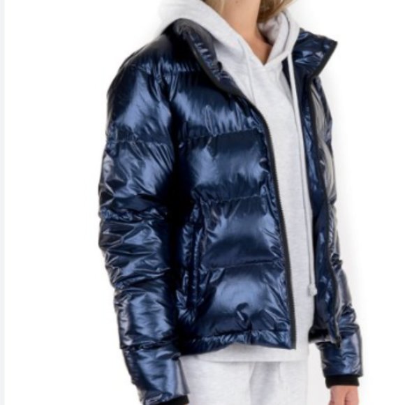 KUWALLA metallic blue jacket size L - Picture 7 of 7